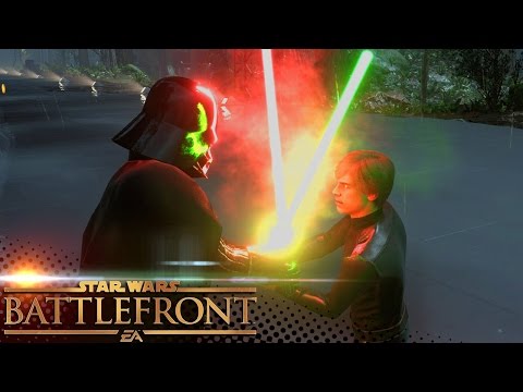 Видео: ОТЕЦ И СЫН! - КИНЕМАТОГРАФИЧНАЯ БИТВА ГЕРОЕВ - Star Wars: Battlefront l EPIC CINEMATIC HEROES BATTLE