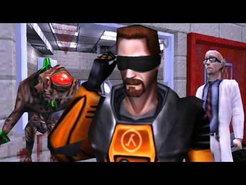 Видео: Прохожу Half-life с закрытыми глазами? Office Complex