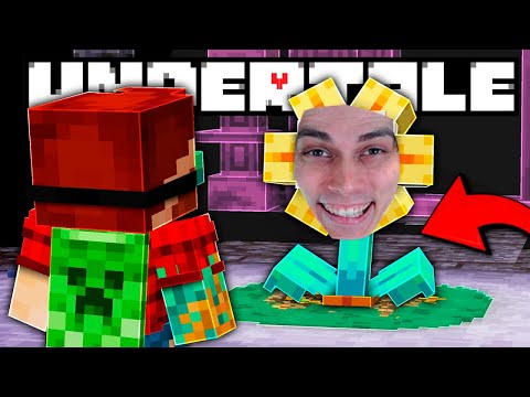 Видео: МАЙНКРАФТ, но ЭТО настоящий UNDERTALE! Перенесли игру в Майнкрафт! - Nerkin Реакция