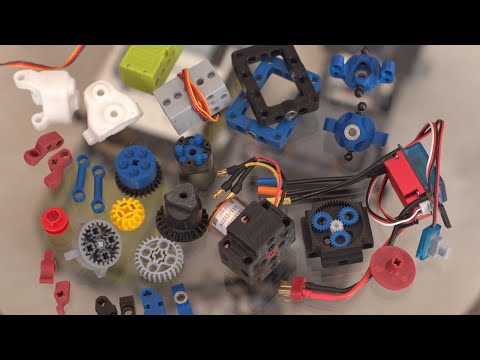 Видео: Кастомные детали для лего техник. Какие существуют и как их использовать. Мотор/рамки/дифы/ступицы..