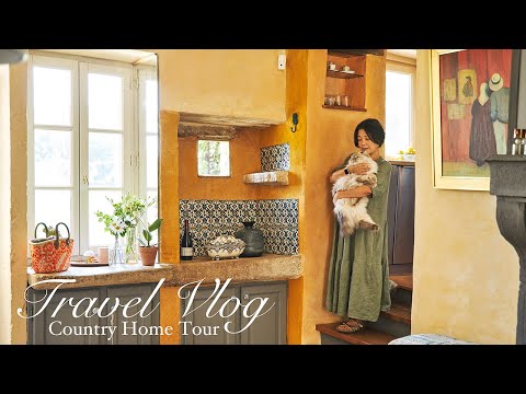 Видео: Путешествие в красивую французскую деревушку в Бургундии / Тур по загородному фермерскому дому