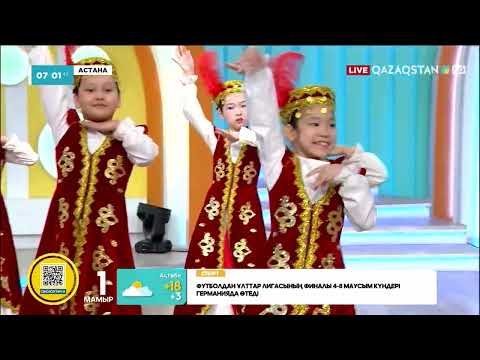 Видео: "Нұрсәулем-ай" би ансамбльі - "Хорезм" биі