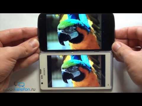 Видео: Обзор-сравнение Sony Xperia SP и LG Nexus 4 (comparison and review)