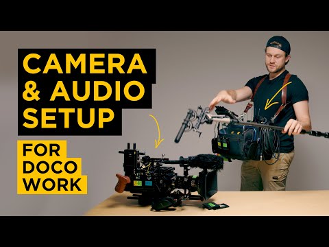 Видео: Установка камеры и аудиосумки для документальных съемок — Orca 332 + Deity Theos