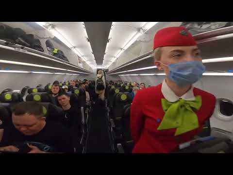 Видео: Airbus A321nx а/к S7 Airlines | Рейс Новосибирск - Чита