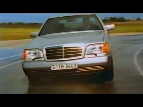 Видео: Mercedes-Benz S-Class (W140) • БУДУЩЕЕ В ДВИЖЕНИИ (1991) — рекламный ролик