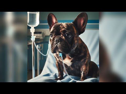 Видео: Французский бульдог был на грани жизни и смерти