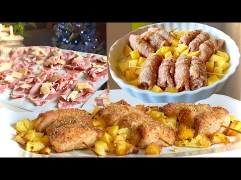 Видео: ЗАПЕЧЕННЫЕ РУЛЕТЫ С КАРТОФЕЛЕМ 🍖🥔 праздничное блюдо