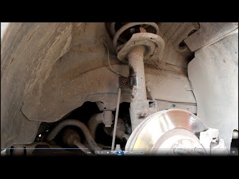 Видео: Замена стоек переднего стабилизатора на Dodge Caliber 1,8 Додж Калибер 2008 года