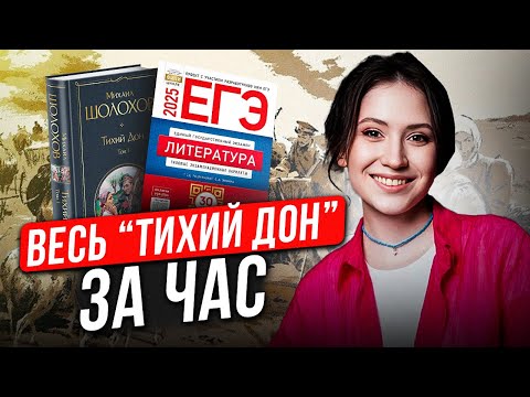 Видео: ЧИТАТЬ произведения для ЕГЭ больше НЕ НУЖНО! / Разбираем "Тихий ДОН" М.А. Шолохова за ЧАС!