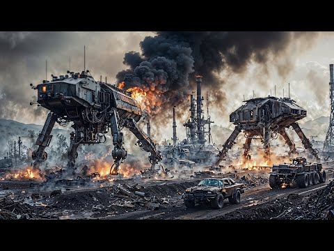 Видео: Неизвестная цивилизация установила на Земле гигантские машины, чтобы добыть последние ее ресурсы