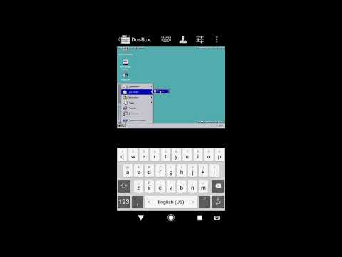 Видео: Как запустить Windows 95 на телефоне под Android с помощью DosBox