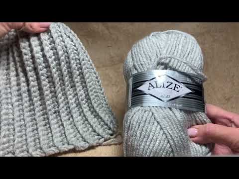 Видео: Простая, красивая шапочка крючком для  начинающих 🧑‍🎄🧶🎩