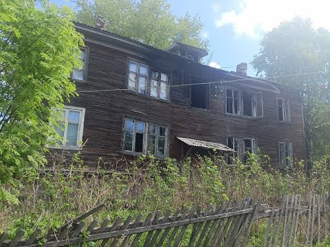 Видео: Заброшенный дом на отшибе, сгорел, но сохранил вещи