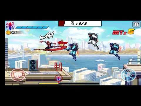 Видео: Spider-Man: Ultimate Power (Человек-Паук:Невероятная Сила) walktrough 9. Battle damaged suit 