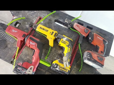 Видео: Сравнение шуруповертов для гипсокартона. DeWALT DCF620, HILTI sd4500 (5000), milwaukee 2866