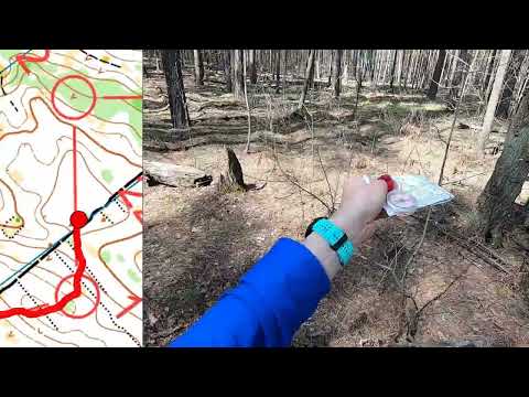 Видео: Спортивное ориентирование от первого лица. Видео с дистанции c комментариями прохождения
