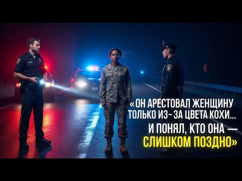 Видео: «Он арестовал женщину только из-за цвета кожи… и понял, кто она — слишком поздно».