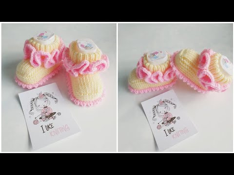 Видео: КРАСИВЫЕ ПИНЕТКИ НА ДВУХ СПИЦАХ