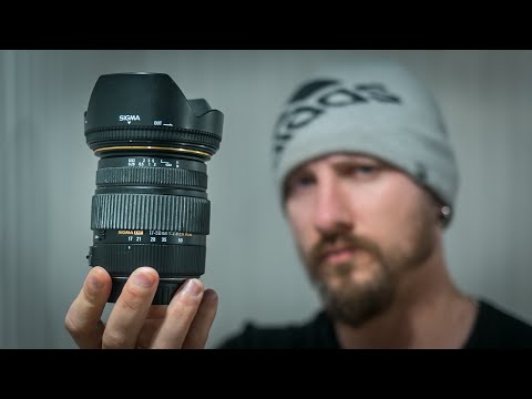 Видео: SIGMA 17-50mm f/2.8 EX DC OS HSM - обзор и усадка растянувшейся резинки зума!