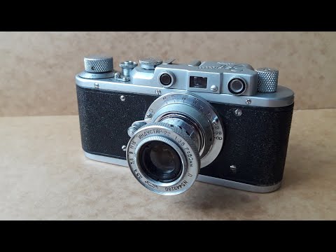 Видео: Обзор фотоаппарата "Зоркий - 1" (1954 г.)