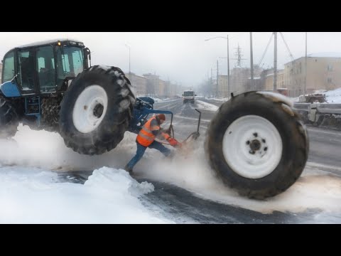 Видео: Идиоты На Тракторах, Ошибки От Которых Офигеете