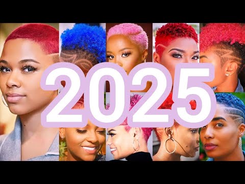 Видео: Новые и красивые идеи естественного окрашивания коротких волос для темнокожих женщин в 2025 году ...