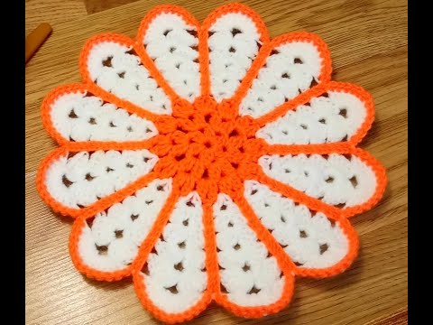 Видео: Мастер-класс по вязанию подставки под горячее