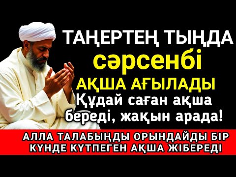 Видео: ☝️ Тыңда Өте күшті дұға сәрсенбі, Алла бір күнде ойламаған ақша байлық жібереді, ризығың көбейеді ✨🤲