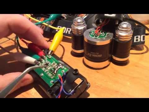 Видео: Ремонт налобного фонаря BORUIT RJ 3000