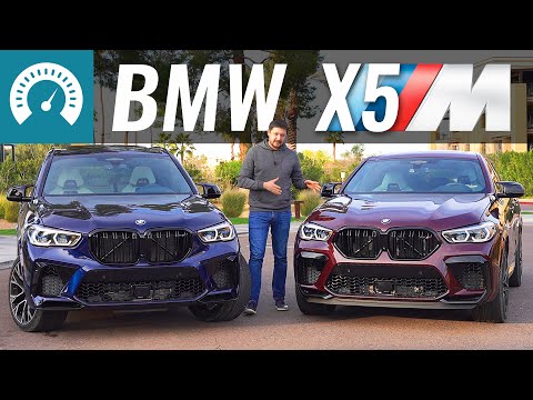 Видео: BMW X5M 2020 готов рвать RSQ8? Тест БМВ Х5M и X6M