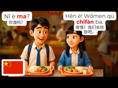 Видео: 🇨🇳 Средняя школьная жизнь китайский диалог | HSK1-2 | Изучайте разговорный мандарин