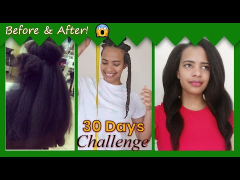 Видео: Я ГАРАНТИРУЮ, ЧТО ВАШИ ВОЛОСЫ ВЫРАСТУТ, ЕСЛИ ВЫ ЭТО ДЕЛАЕТЕ | Лучший челлендж по росту волос!