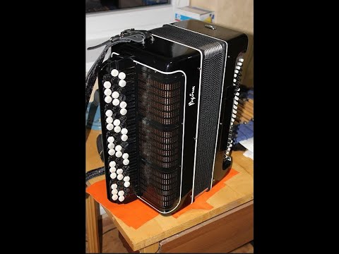 Видео: Реставрация ЛПК баяна "РУБИН" старого образца.