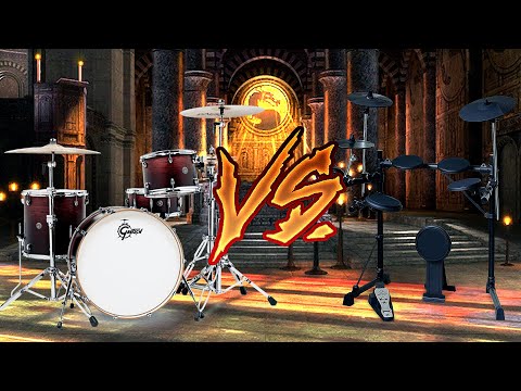Видео: Какие барабаны лучше\Электронные барабаны против акустических