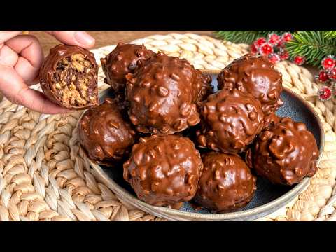Видео: 🎄🎂Лучший десерт на Рождество! Десерт за 15 минут. Вкусный рецепт для всей семьи.