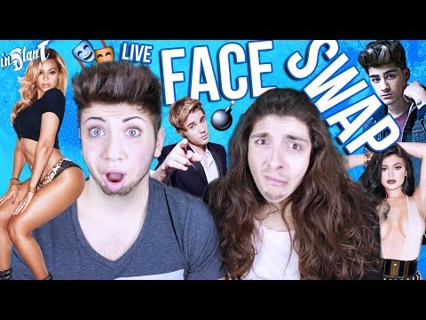 Видео: Съсипах си муцуната! Face Swap Challenge!