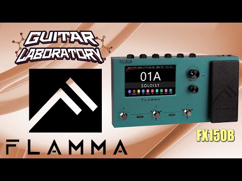 Видео: Процессор гитарных эффектов Flamma FX150B