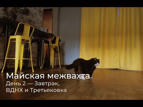 Видео: VLOG — Майская межвахта. День 2: Завтрак, ВДНХ и Третьяковка