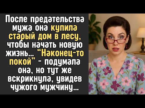 Видео: После предательства мужа она купила СТАРЫЙ ДОМ в лесу, а едва зашла внутрь ВСКРИКНУЛА, увидев
