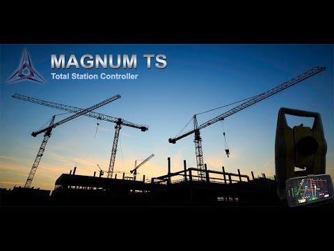 Видео: Magnum TS Контроллер тахеометра