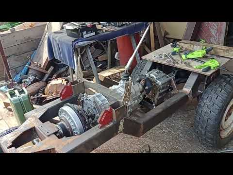 Видео: мини трактор ZOMBIE ч 4