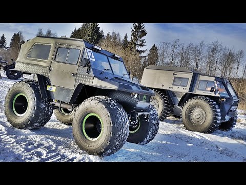 Видео: Большой зимний тест вездеходов. Сравнить и заценить