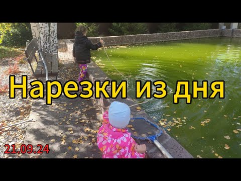 Видео: Всего понемногу. День из жизни. Поход в игровую, ремонт водослива с крыши, игры с палкой.