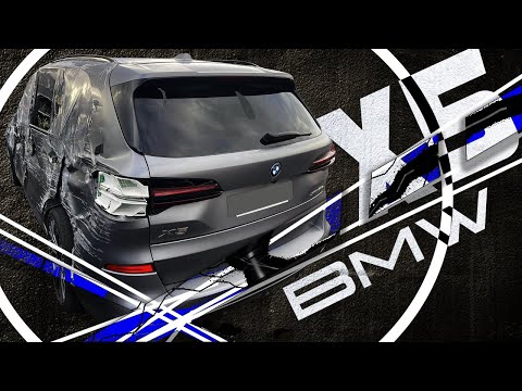 Видео: BMW X5 (G05). Difficult body repair of the left side! Сложный кузовной ремонт левой стороны!