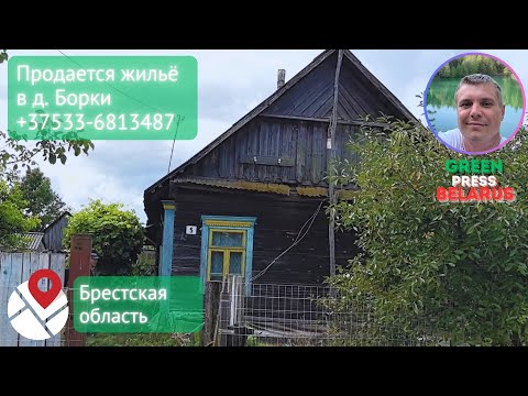 Видео: Продаётся дом в д. Борки за 5 000$. Пинский район. Брестская область.
