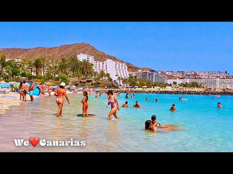 Видео: Гран-Канария Плайя-дель-Инглес Анфи-дель-Мар Пуэрто-Рико | We❤️Canarias