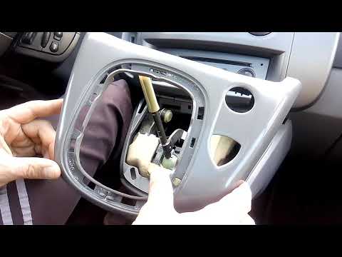 Видео: Замена ручки КПП scenic 2