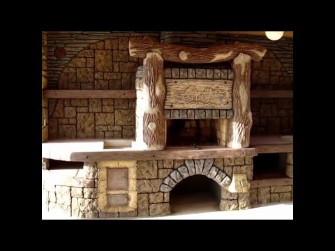 Видео: ЛУЧШИЕ БАРБЕКЮ ,КАМИНЫ, Гриценко С.the best barbecues, fireplaces, art concrete, decorative putty!