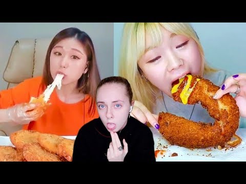 Видео: ЧТО ЭТИ КОРЕЙЦЫ СЕБЕ ПОЗВОЛЯЮТ? | реакция на корейцев в асмр и мукбанг №32